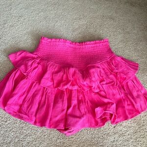 Rock n Rags hot pink skirt (built in shorts)